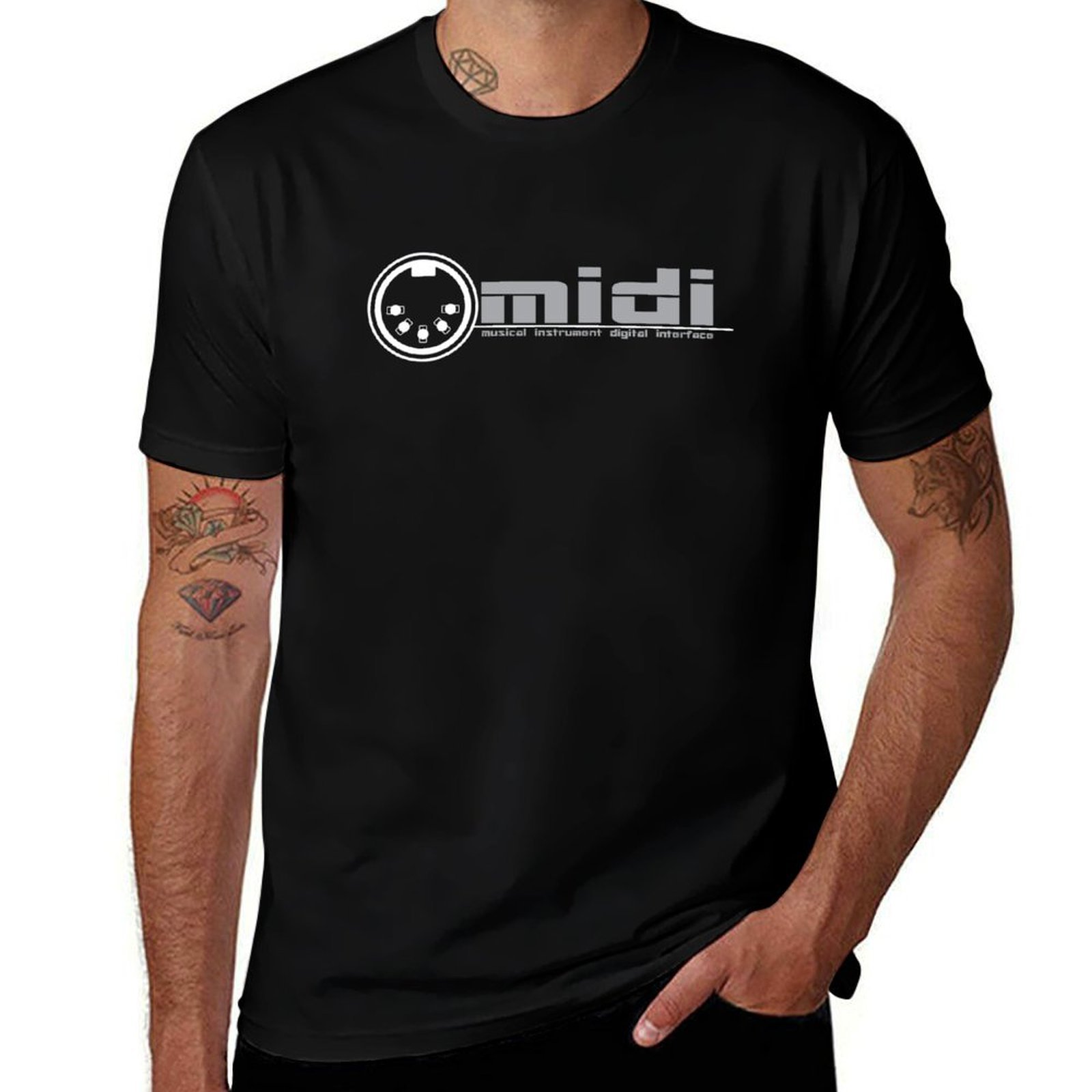 Musical Instrument Digital Interface - Camiseta MIDI - Musical Instrument Digital