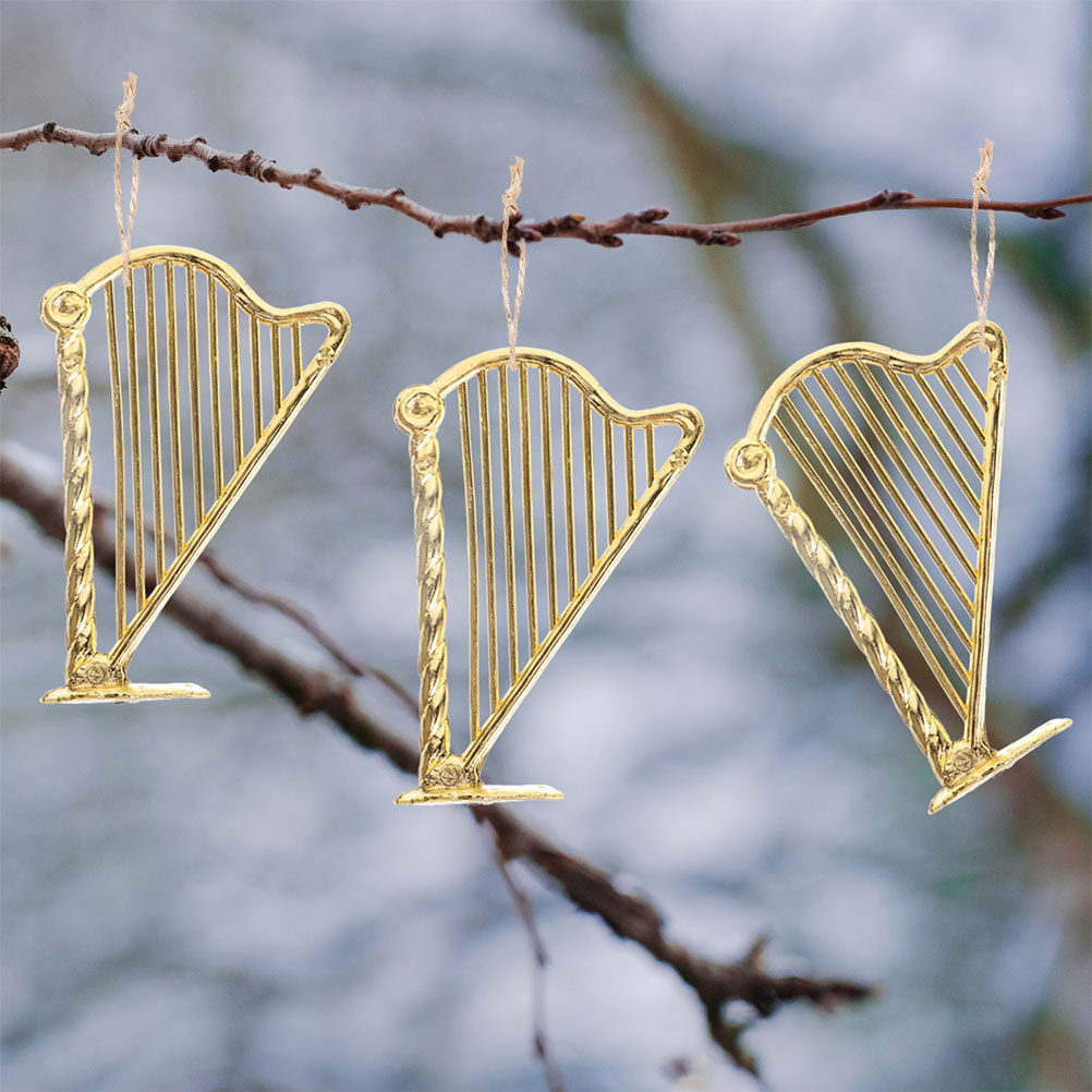 Musical Instrument Xmas Ornaments - 15 Piezas de Adornos Navideños Colgantes