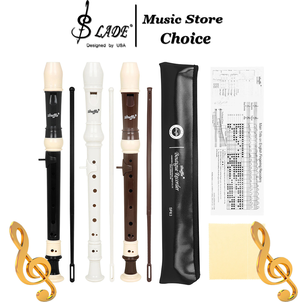 Recorder Baroque Style - Flauta de 8 orificios estilo barroco,