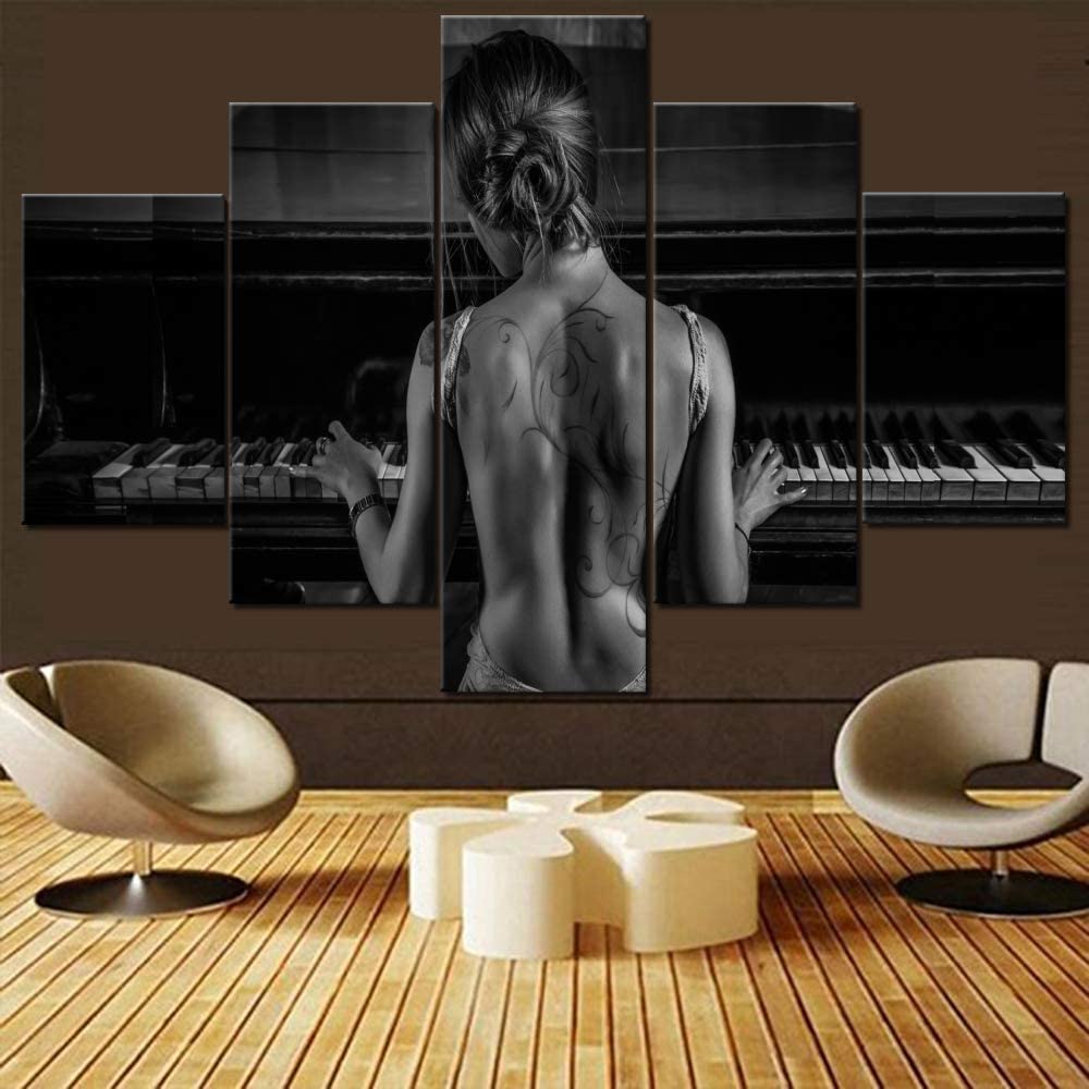 Picture Of Musical Instrument - Sin marco, 5 uds., instrumentos musicales,