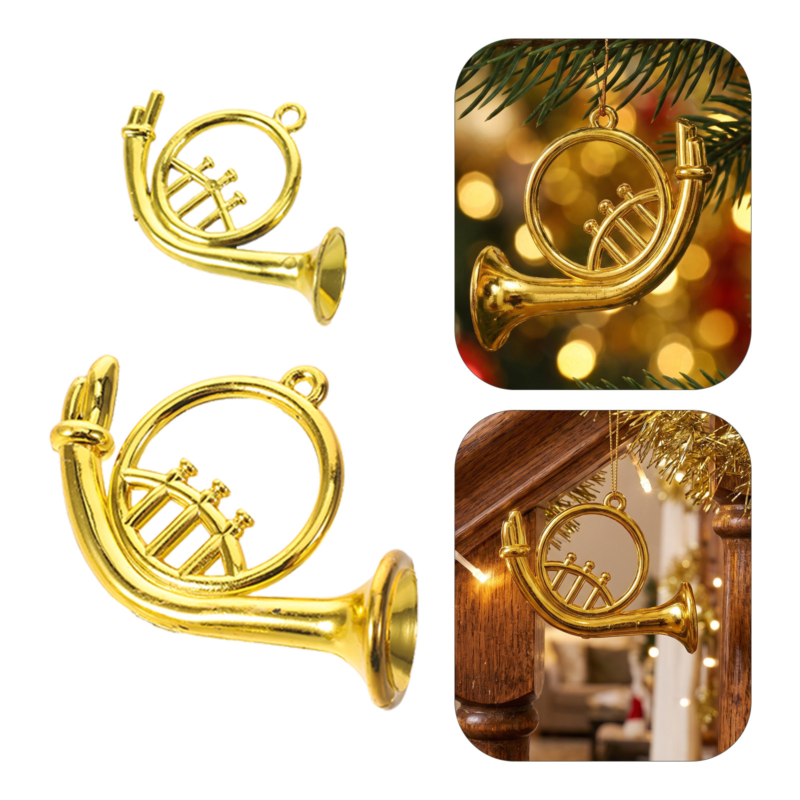 Musical Instrument Xmas Ornaments - 20 Piezas de Adornos de Instrumentos
