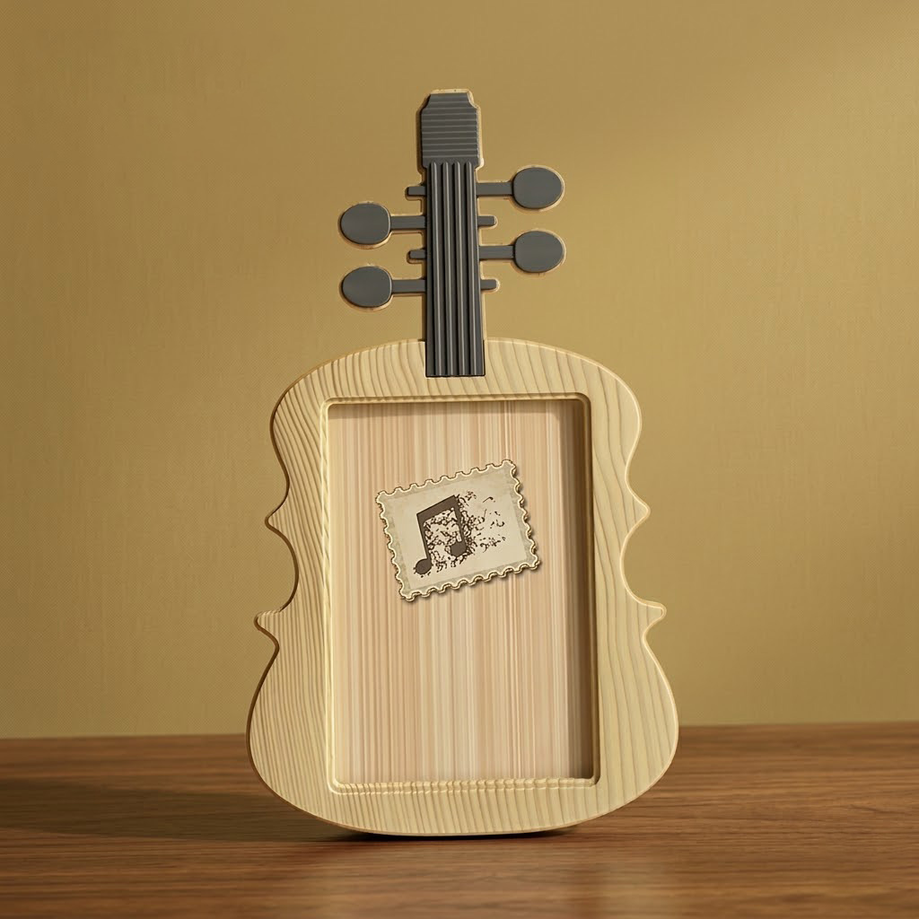 Musical Instrument Images - Marco de fotos con forma de