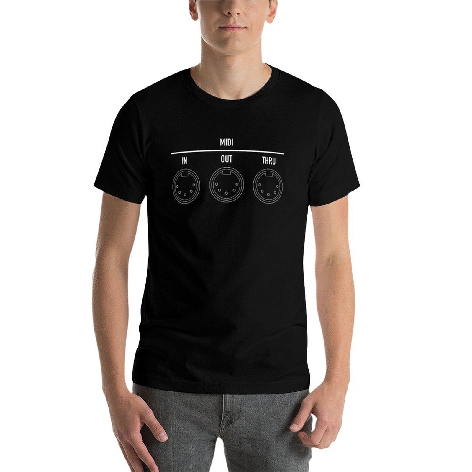 Camiseta Blanca Deportiva Casu - Musical Instrument Digital Interface reseña y precio