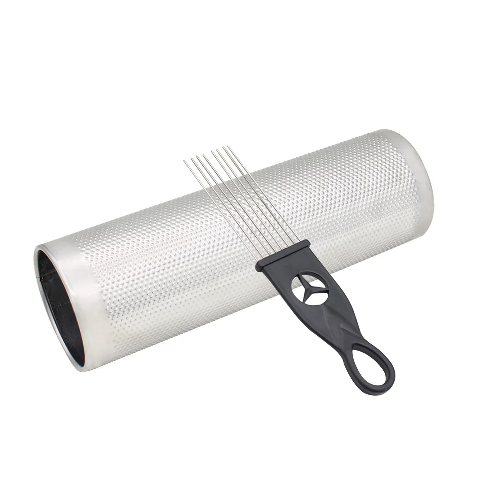 Tubo raspador de acero inoxida - Musical Instrument Youtube reseña y precio