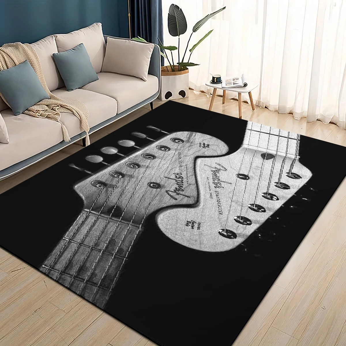 Alfombra Retro 3D con logo de  - Musical Instrument Logo reseña y precio