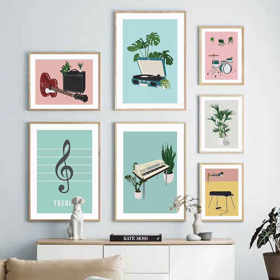 Ilustración de instrumentos mu - Picture Of Musical Instrument reseña y precio