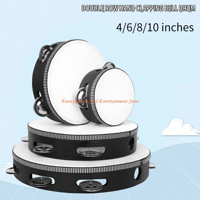C4DE 4 Uds pandereta doble cam - Musical Instrument I Play reseña y precio