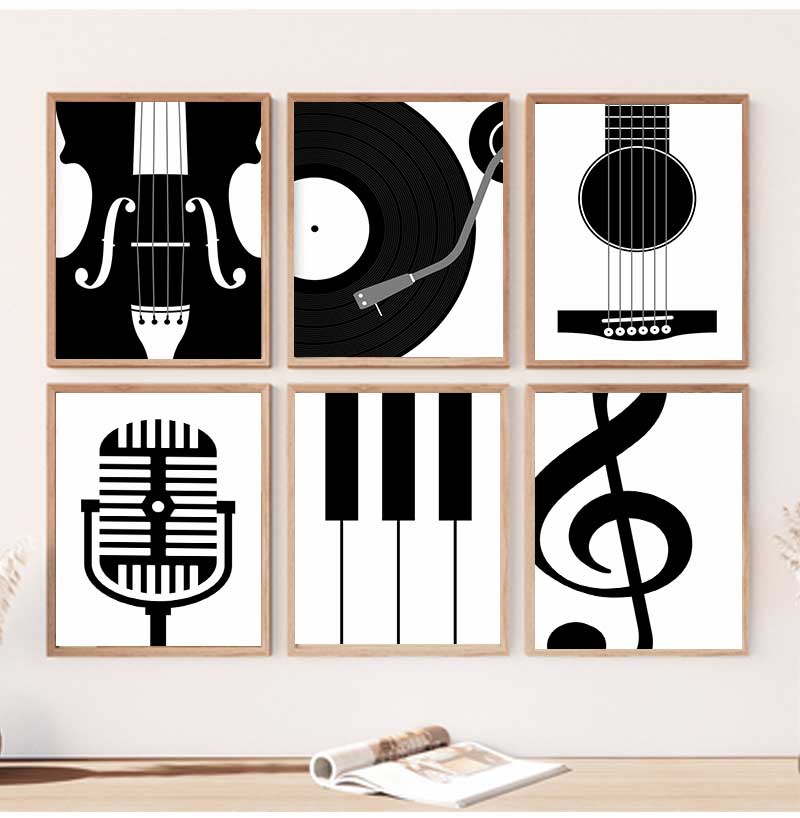 Pósteres e impresiones de inst - Picture Of Musical Instrument reseña y precio