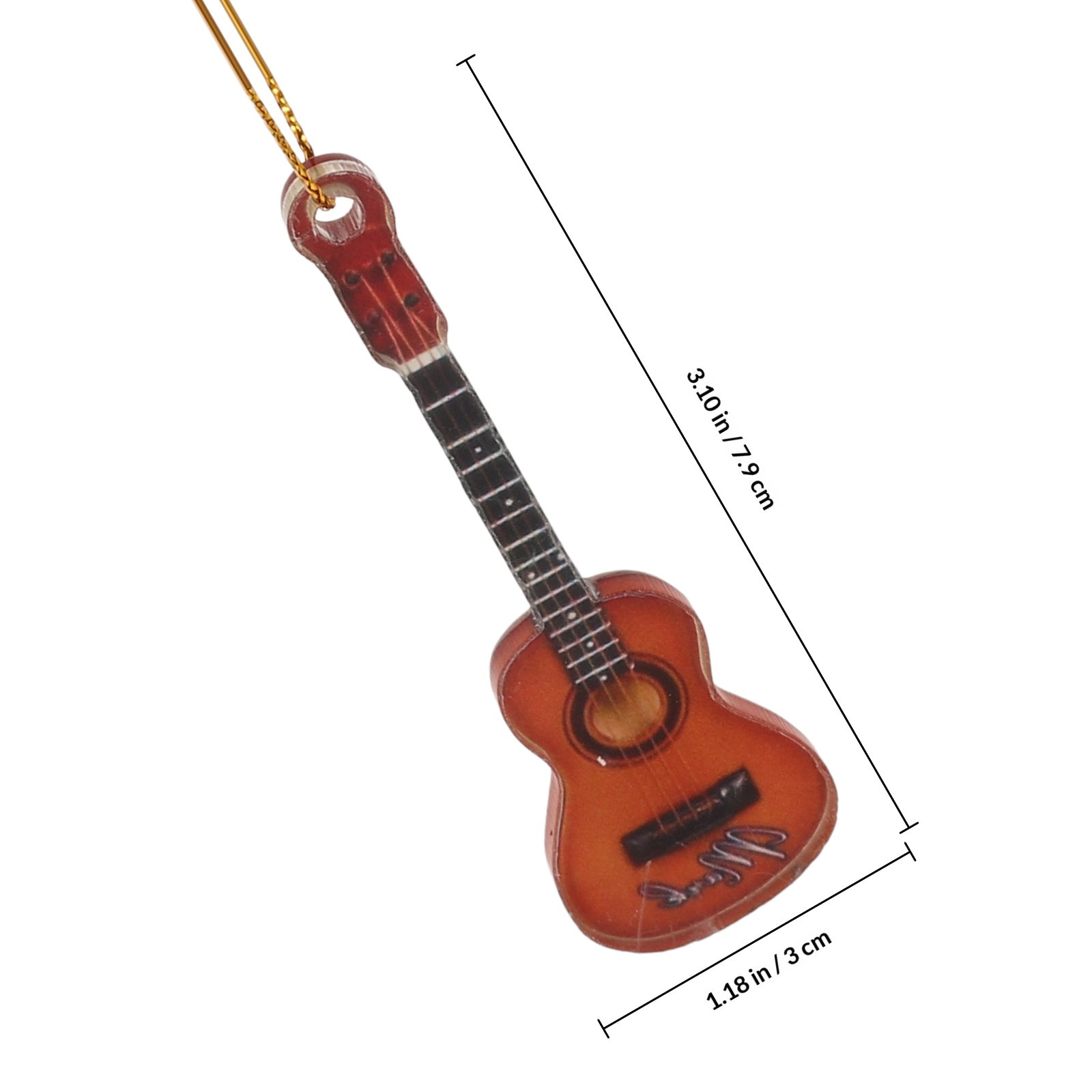 10 Piezas de Adornos Navideños - Musical Instrument Xmas Ornaments reseña y precio