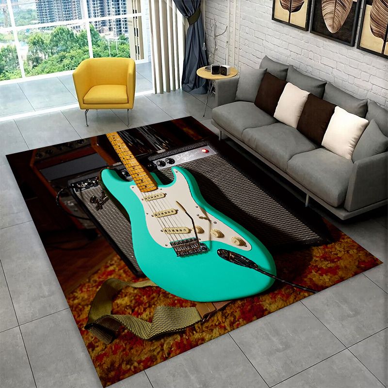 Alfombra Antideslizante con Lo - Musical Instrument Logo reseña y precio