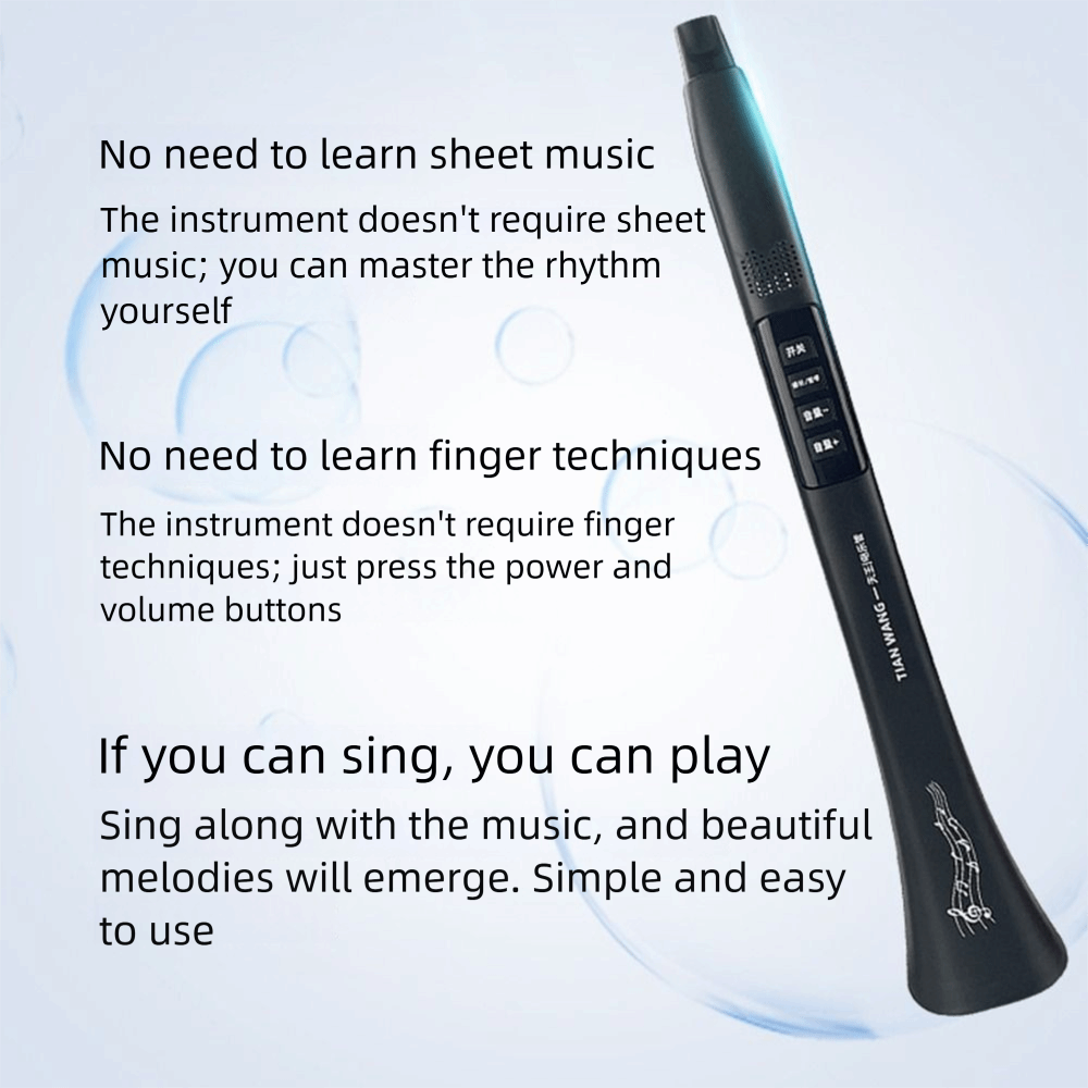 Tubo de música eléctrico portá - Musical Instrument Youtube reseña y precio