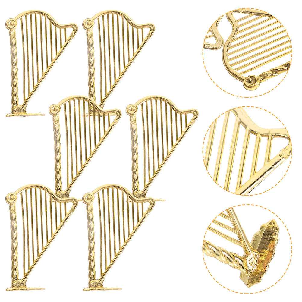 100 Piezas de Mini Arpas Decor - Musical Instrument Xmas Ornaments reseña y precio