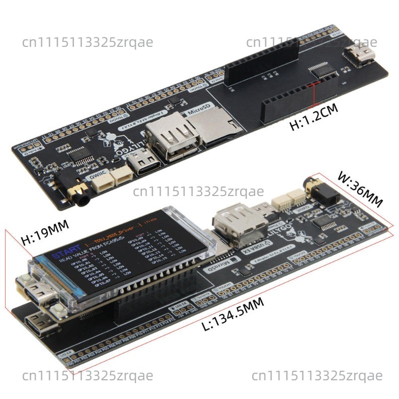 Placa de Desarrollo T-Display- - Musical Instrument Digital Interface reseña y precio