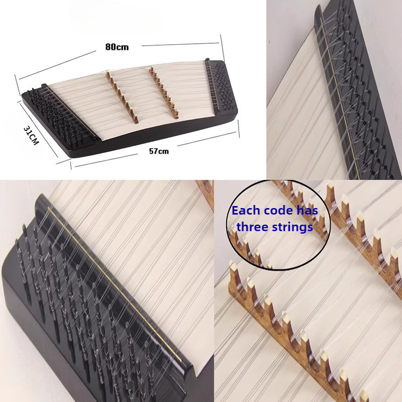 Dulcimer profesional Mini 8/12 - Musical Instrument I Play reseña y precio