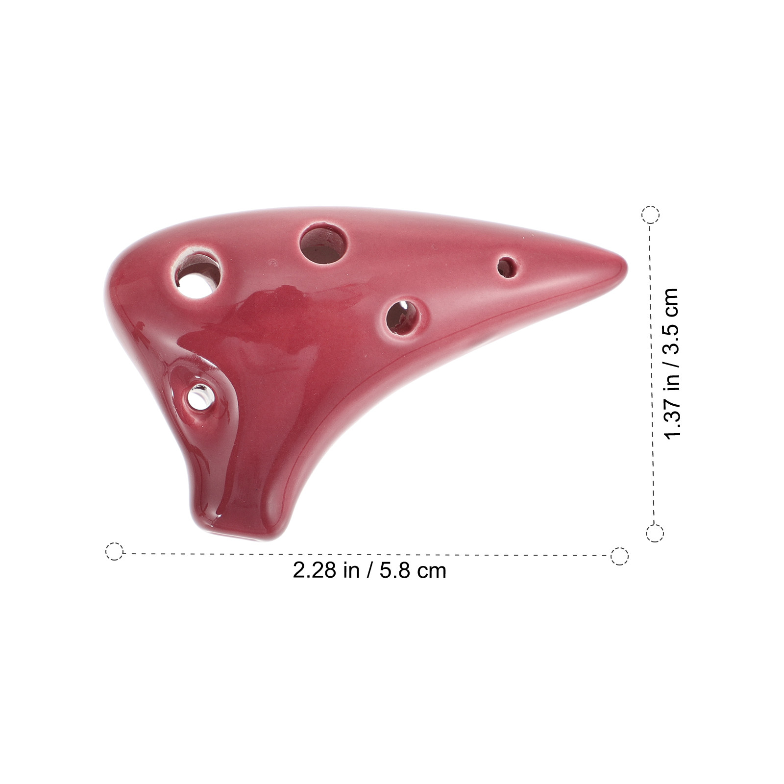 Ocarina de Dolomita de 6 Orifi - Musical Instrument I Play reseña y precio