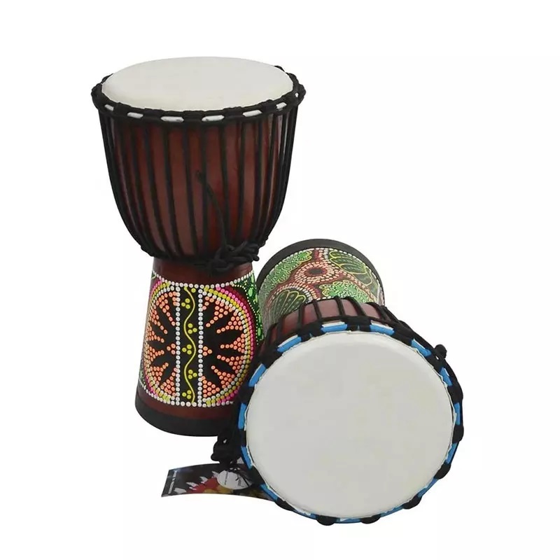 Tamaño adulto Tambor Djembe af - Musical Instrument Logo reseña y precio