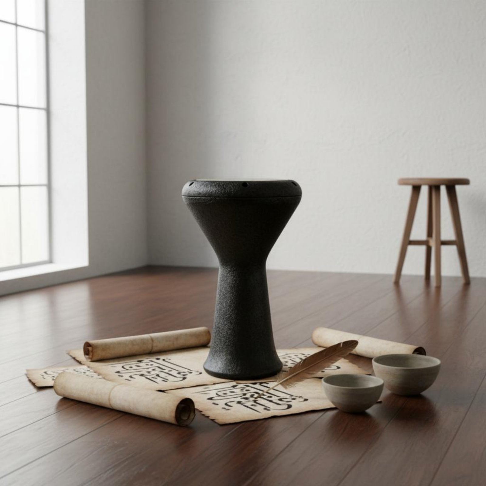 Tambor Egipcio Goblet Drum, So - Musical Instrument Logo reseña y precio