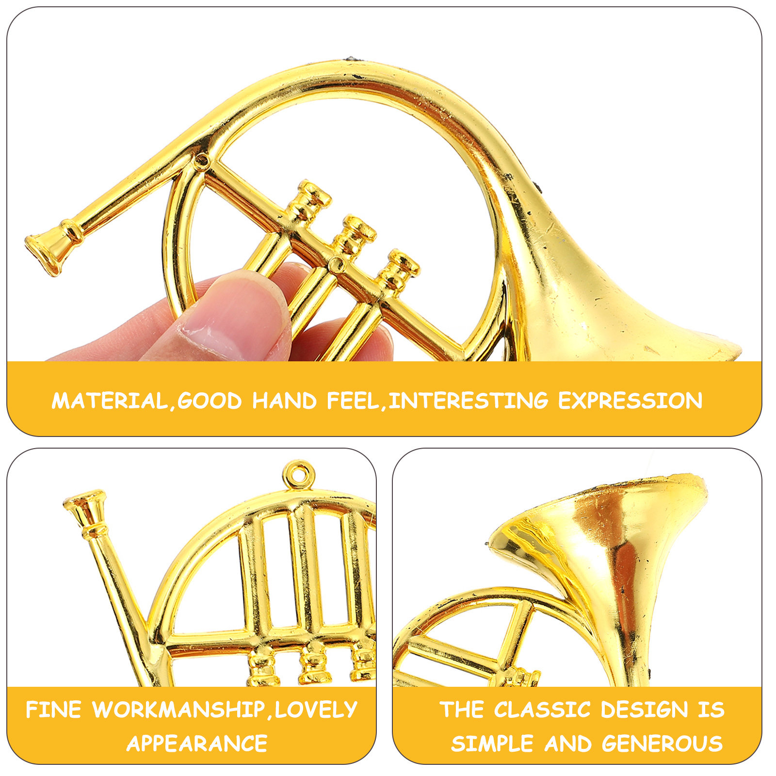 12 Piezas de Adornos Musicales - Musical Instrument Xmas Ornaments reseña y precio