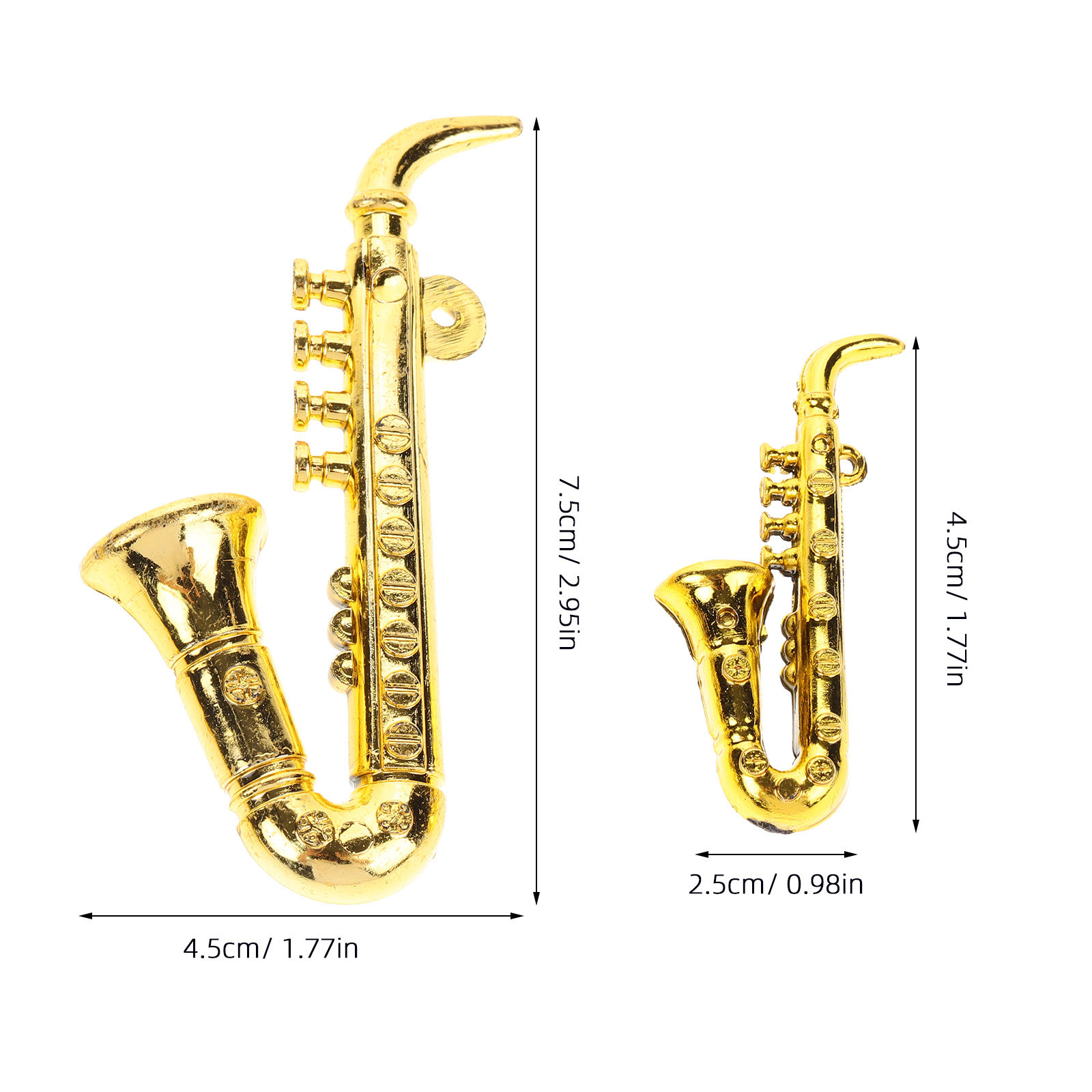 20 Piezas de Decoraciones Navi - Musical Instrument Xmas Ornaments reseña y precio